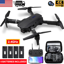 WiFi FPV RC Drone with 4K HD Camera 40Mins Flight Time Obstacle Avoidance Drone