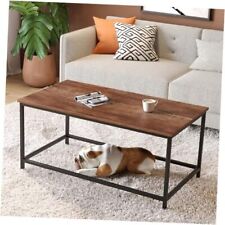 Coffee Table Simple Modern L(39.4x19.7x17.7) Coffee Table-large Walnut - Buckeye - US