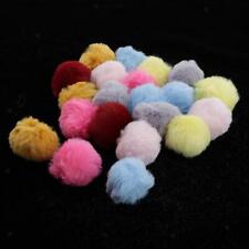 20pcs Ball Keychain for Accessories Mixed MulticolorC