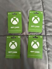 4 x $50 Xbox gift cards, trying to get rid of these for real money