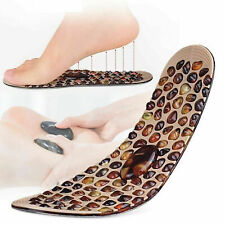 Health Foot Massage Insoles Reflexology Acupuncture Therapy Walk Stone Shoes Pad - US