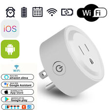 1/4pc Wifi Smart Plug Remote Control Socket Outlet Switch Alexa Echo Google Home - CN