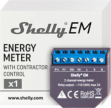 EM + 50A Clamp | Wi-Fi-Operated Smart Energy Meter and Contactor Control Relay S - US