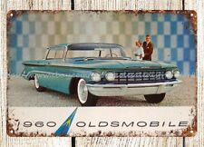 1960 automotive car automobile Super 88 metal tin sign apartment decor shopping