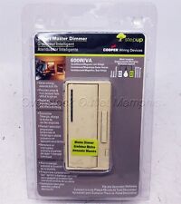 Cooper Wiring Devices Smart Master Dimmer w/ Preset 600W/VA #AIM06-V-K (Ivory) - Memphis - US