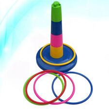 Parrot Rings Toss Toy Pet Bird Sports Game Rings Toy Smart Training Gym Toy - CN