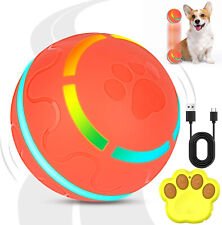 Smart Interactive Dog Ball LED Flash Light Funny Pet Toys with Remote Control US - Houston - US