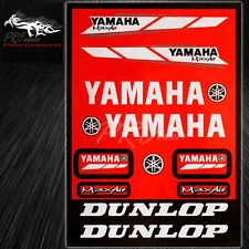 Automotive Sponsor Logo Decal Sticker Motorcycle/Bike/ATV/Helmet for YZF/FZ Red