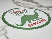 NEW 11.5 Simclair Dino Gasoline Metal Sign Decor Dinosaur Automotive"