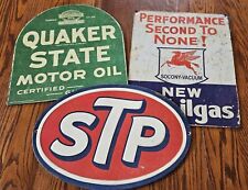 STP METAL SIGN Automotive Oil Signs Decor 3pcs