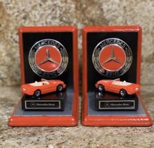 Mercedes Benz Decorative Automotive Custom Set of Bookends - MUST SEE!