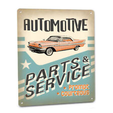 Automotive Parts & Service SIGN Vintage Car Repair Manual Guide Store Decor 15