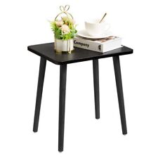 Black Side/End Table Modern Minimalist Wooden Small Accent Table with Natural... - Mumbai - India