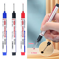 Long Head Deep Hole Carpenter Ink Marker Pens Upgrade Construction Tool 8ml