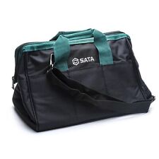 16-Inch Portable Tool Bag with Waterproof Construction and Multiple Interior ...