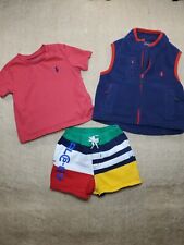 Lot/Bundle Of (3) Ralph Lauren Kids 9 Month Clothing Items