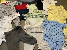 Boys 6-9 Months Sleepers Bodysuits t shirts pants bodysuit Lot of 14 items