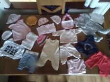 Newborn Baby Clothes Bundle Outfits Sleepsuits Hats For Girls 20 Items