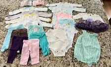 Assorted Baby Girls Clothing (size NB, Newborn) – Lot of 23 items