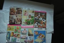 Sewing Patterns for the Household, 6 uncut patterns, Child chair, baby items