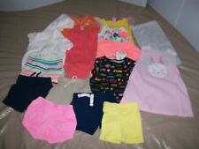 Lot Of 15 Baby Girls Clothing Size 12 months Carter's/Garanimals + More (#010)