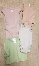 H & M Baby Girl Clothes Bundle 3 MONTHS Mixed Lot of 5 Items Shorts Shirt