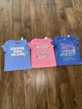 NWT Lot of 3 Girls Items Size 3T Shirts Dinosaur Mommy Daddy