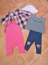 5 Items Baby Girls Mixed Clothes Bundle - size 0-6 Months