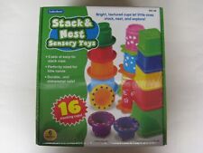 NEW Lakeshore : Stack & Nest Sensory Toys - Item RE148