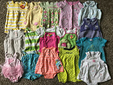 Lots Girl's Size 12 M Months One Piece Romper Outfits UR Pick Carter's, Etc +