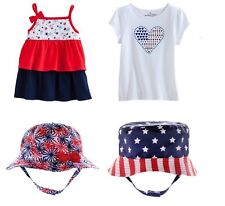 Patriotic Red White and Blue Shirts & Hats ~ Pick Your Item & Size ~ NWT