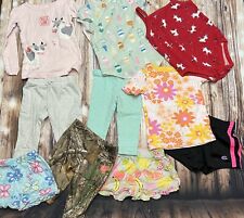 Mixed Girls Toddler Clothes 10 Items See Photos (Lot L) Pre Owned