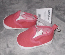 NWT, Carter's Child of Mine, Newborn Shoes, Slip-on Very Cute, Item #01