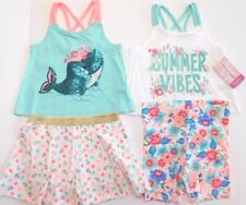 TOPS & SHORTS/SKORT OUTFITS--TOMMY BAHAMA--4 PC Toddler Girl--SIZES 2T 3T 4T NEW