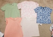 H & M Baby Girl Clothes Bundle 12 MONTHS Mixed Lot of 5 Items SHIRTS