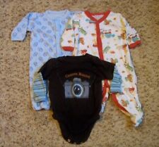 Lot of 3 Baby Boy Items Size 0-3 Months All Good Condition