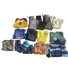 4 T baby toddler boy fall winter bundle shirts pants # 2 (14 items)