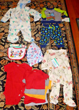 Lot 12 Items Infant Clothes (3-6 & 6-9 Month) Brand New. + bonus 12 mo. Jacket