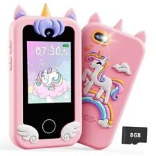 Kids Smart Phone Toy for Girls 3 4 5 6 Year Old Toddler Pink With Unicorn Case - Ellenton - US