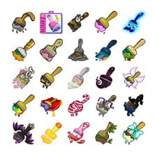 Neopets - All Paint Brushes - Paint your pet! Rapid Delivery Virtual Item