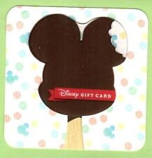 DISNEY Die-cut Mickey Mouse Ice Crean Bar 2017 Gift Card ( $0 )