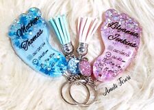 Custom Baby Items Keychain | Personalized Birth Announcement