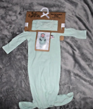 NWT, Baby Essentials Headband & Gown, 0-3 Months, Green, Item #04