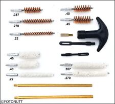 Pistol Cleaning Brushes/Swabs for Caliber Hand Guns 22 357 270 40 45 loose