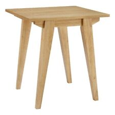 Pemberly Row Minimalist Solid Wood Accent Side Table - English Oak - Mumbai - India