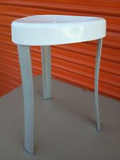 WENKO Tabouret de salle de bain Corrente blanc - tabouret, Plastique, Blanc - Clearwater - US