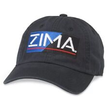 Zima Classic Logo Dad Hat Black Strapback