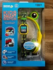 NEW Kids FROG Touch Screen Smart Watch Light Up Bluetooth Headphones Toy Gift - Huntington - US