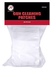 200 Count Cotton Gun Cleaning Patches 3 x 3" Spun Lace Maintenance Patches"