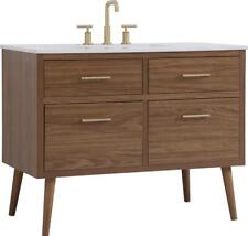 Bathroom Vanity Sink Mid-Century Modern Tapered Cylinder Legs Cylindrical - Toronto - Canada